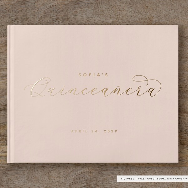 Quinceanera Guest Book Etsy
