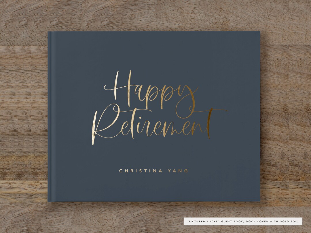 Retirement Guest Book. Retirement Party Ideas. Retirement Book ...
