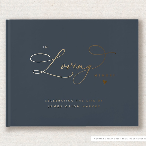 Celebration of Life Guest Book Etsy