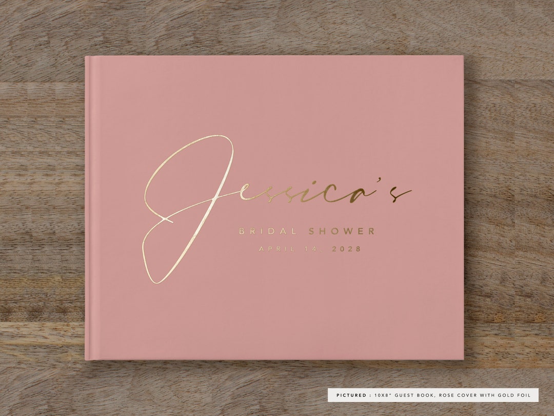 Bridal Shower Guest Book. Bridal Shower Ideas. From Miss to Mrs. Bridal