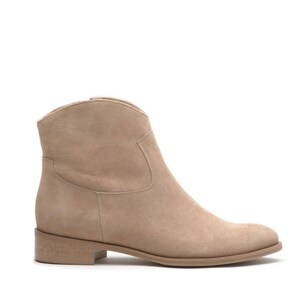 Women&#39;s Suede Ankle Boots, Custom Boots, Fall Flats, Low Booties, Plus Sizes, Handmade - Manos