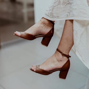 Women's pumps, leather sandals, high heel sandals, strappy pumps, open toe sandals, wedding shoes