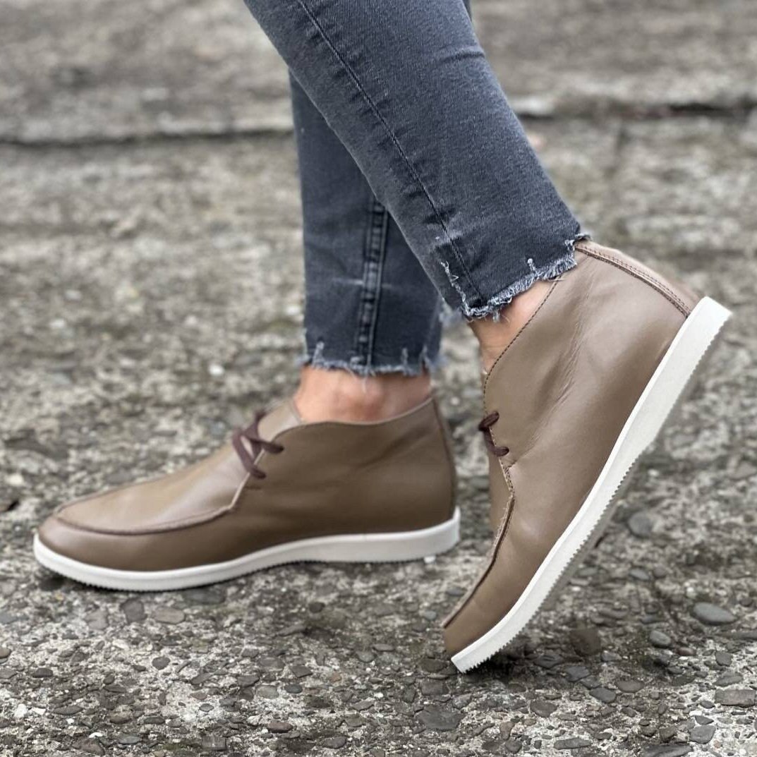 Women's Leather Moccasins Lace-up Shoes Slip-on Flat - Etsy