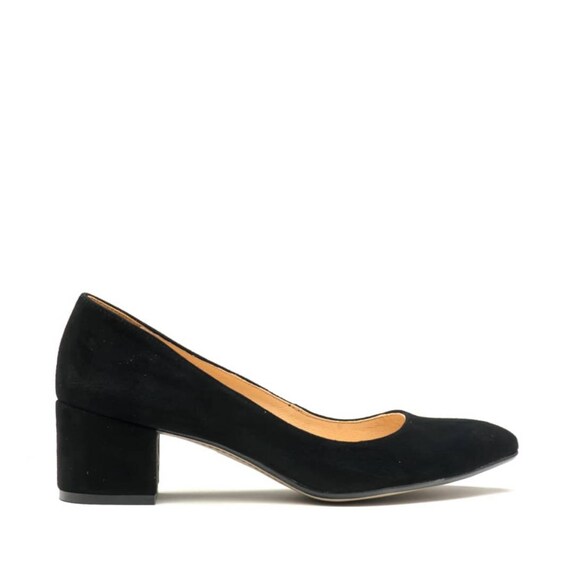 Zapatos de salón Mujer Color Negro, Hechos de Piel, Disponibles Desde  Talla 36 hasta Talla 41