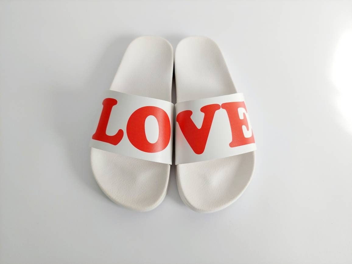 Summer Flip Flops Beach Shoes Vacation Flip Flops White -