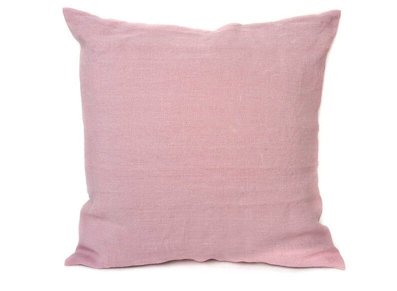 Linen Euro Sham Midnight Blue Linen Pillow Cover 26x26 Etsy