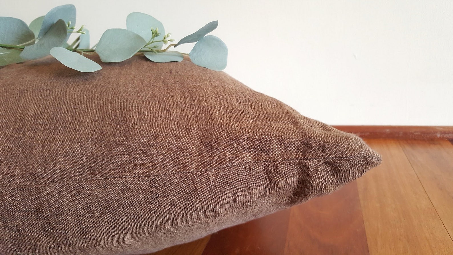 Linen Euro Sham in Warm White Linen Euro Pillow Cover 26x26 Etsy