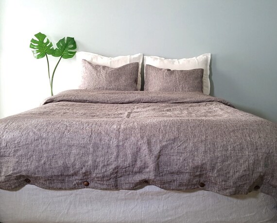 Flax Linen Duvet Cover Custom Pure European Linen Comforter Etsy