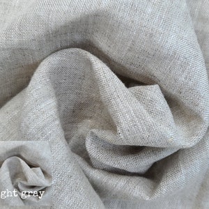 Oxford Linen Pillowcase, linen Pillow Sham image 8