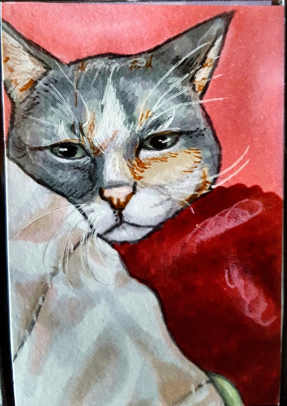 Original Granite Decor Cat Lady