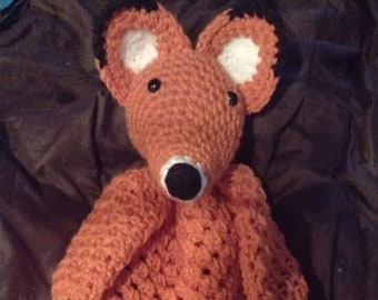 Fox Lovey Rag Doll Crochet Pattern