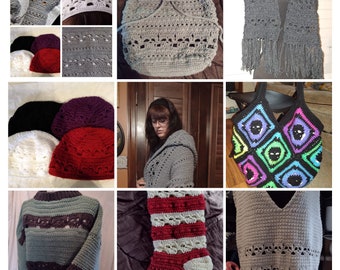 Skulls, Skulls, and More Skulls Crochet Patterns