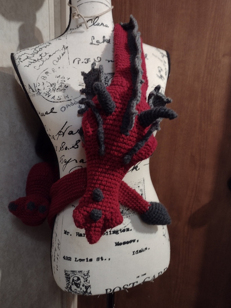Dragon Crossbody Bag / Backpack Crochet Pattern image 4