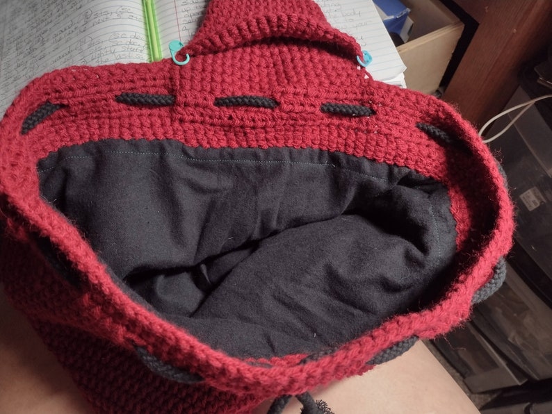 Dragon Crossbody Bag / Backpack Crochet Pattern image 6