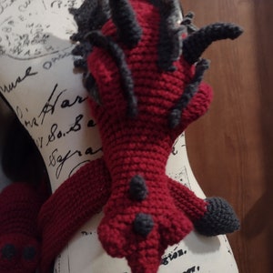 Dragon Crossbody Bag / Backpack Crochet Pattern image 5