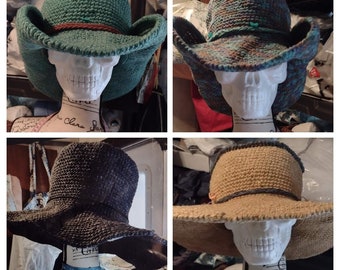 Versa Hat:Cowboy Hat,Sun Hat, and So Much More Crochet Pattern