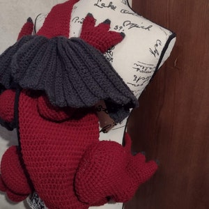 Dragon Crossbody Bag / Backpack Crochet Pattern image 3