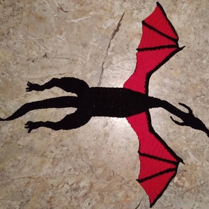 Flying Dragon Applique Pattern
