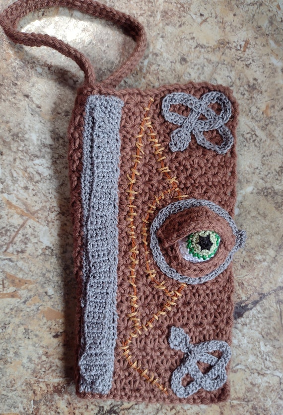 Crochet Pattern Spell Book Crochet Phone Case