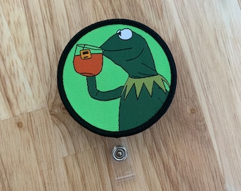 Kermit Interchangeable Badge Reel