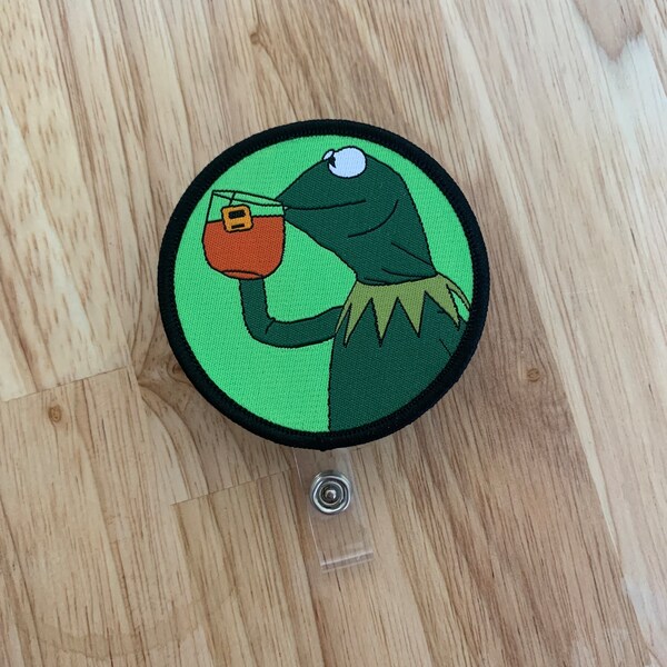 Kermit Interchangeable Badge Reel