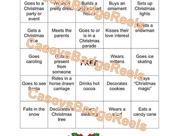Hallmark Holiday Bingo Cards Pack of 8