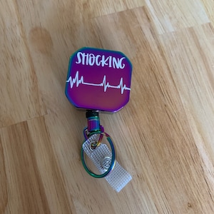 Defibrillator EKG Badge Reel