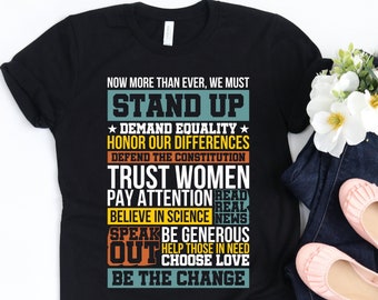 Social Justice T-Shirt: Human Rights, Equality, Be the Change