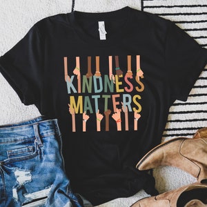 Kindness Matters | Spread Kindness | Teacher Gift | Anti-Bullying | Be Kind | Equality | Love Your Neighbor Short-Sleeve Unisex T-Shirt