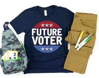 Future Voter Kids T-Shirt: Election Day Youth Voting Shirt