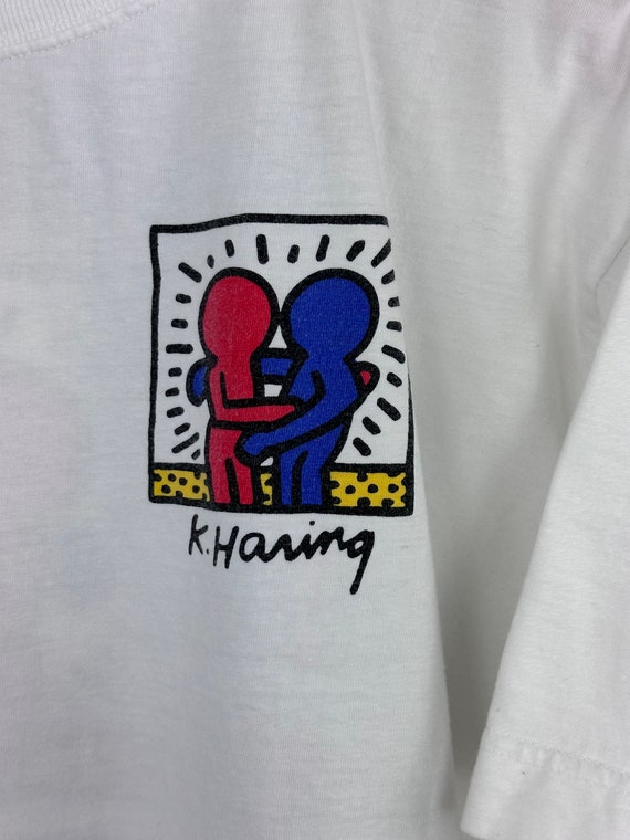 Vintage ‘92 Keith Haring Art T-Shirt - image 2