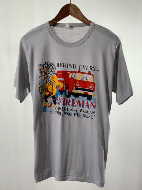 Vintage Fireman Paper Thin Tee