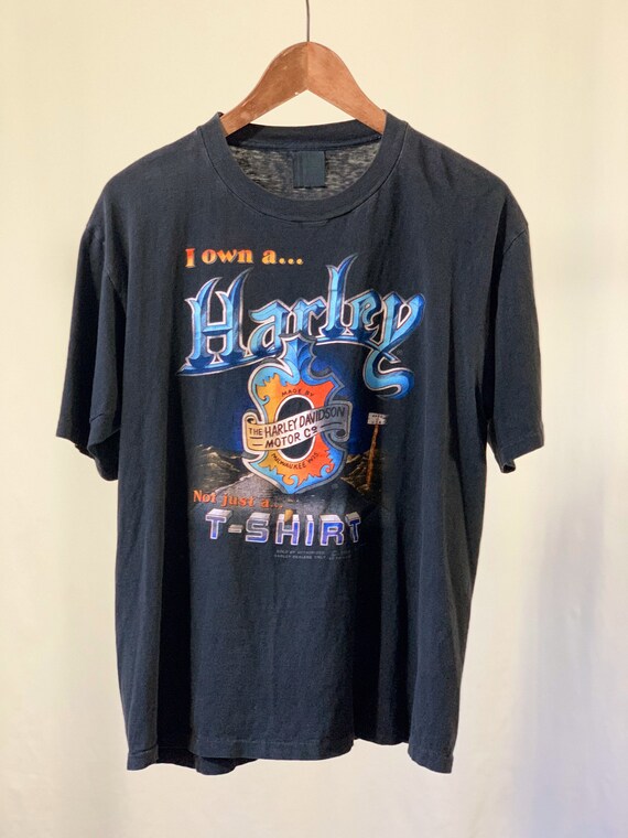3D Emblem Harley Davidson T Shirt