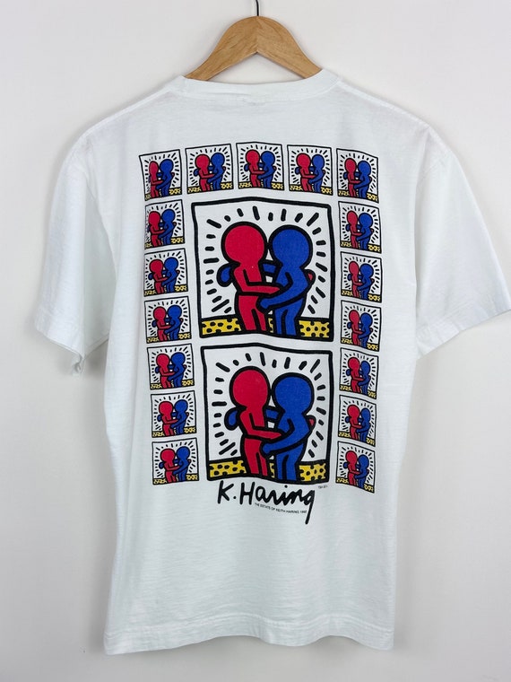 Vintage ‘92 Keith Haring Art T-Shirt - image 4