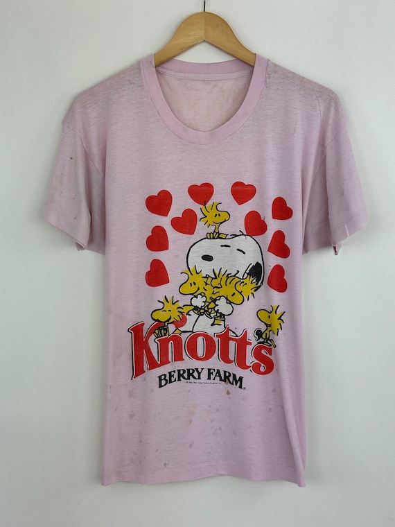 Vintage Snoopy Knots Berry Farm distressed t-shirt