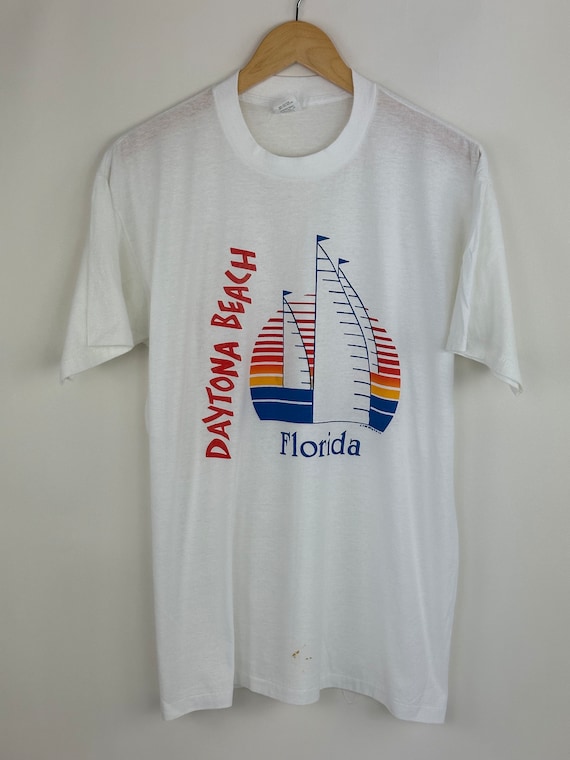 Vintage Daytona Beach Florida souvenir tee