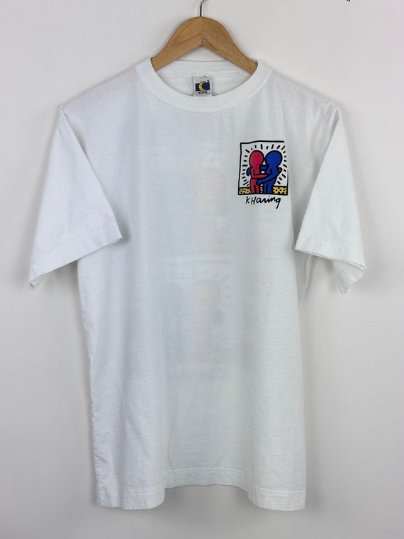 Vintage ‘92 Keith Haring Art T-Shirt - image 1