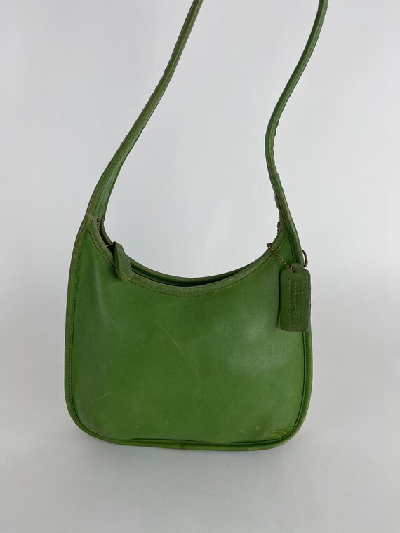 Interesting Info About Vintage Lime Green Coach Bag