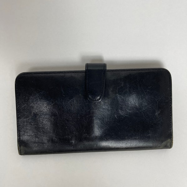 Vintage 90s Coach Wallet in Black