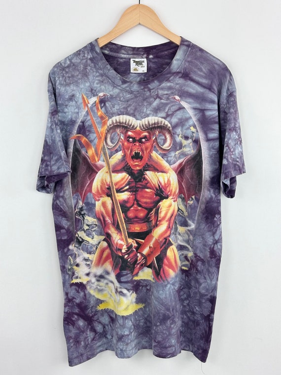 Vintage Grail Devil Tie Dye T-Shirt