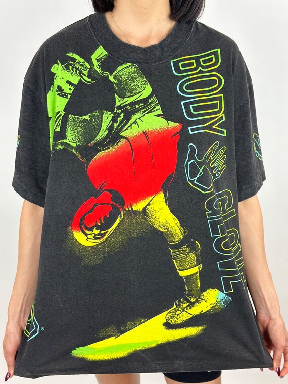 Vintage Body Glove, All Over Print T-Shirt - image 2