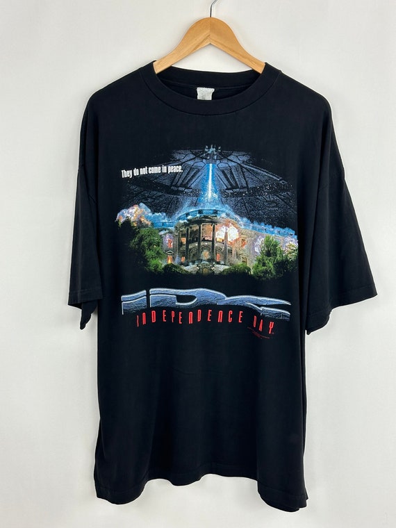 Vintage Independence Day movie promo t-shirt