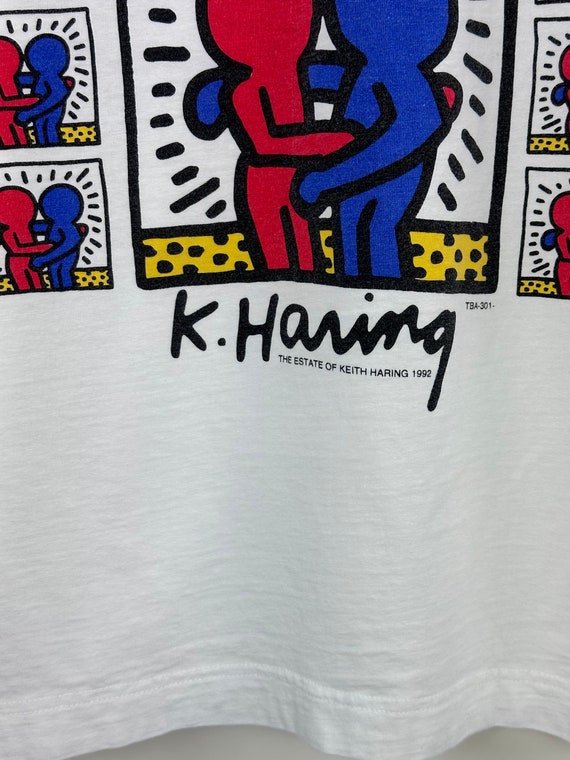 Vintage ‘92 Keith Haring Art T-Shirt - image 6