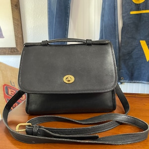 Vintage 90s Coach Court Bag Etsy Ireland