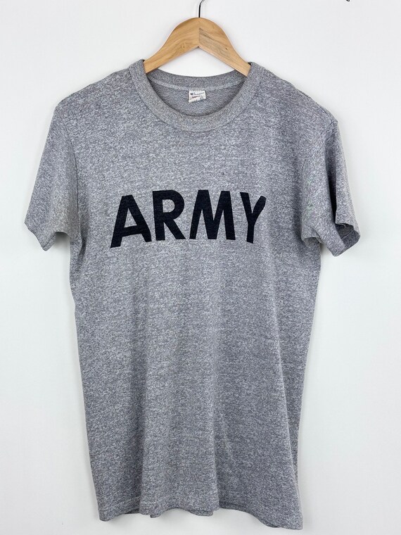 Vintage Army USA Champion Brand T-Shirt