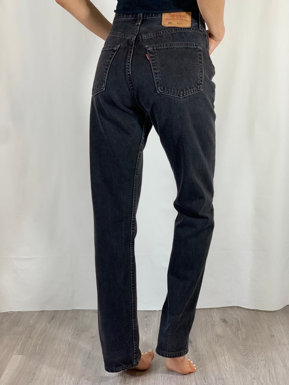 Vintage Sz 27 USA Levi’s 501 Black Jeans