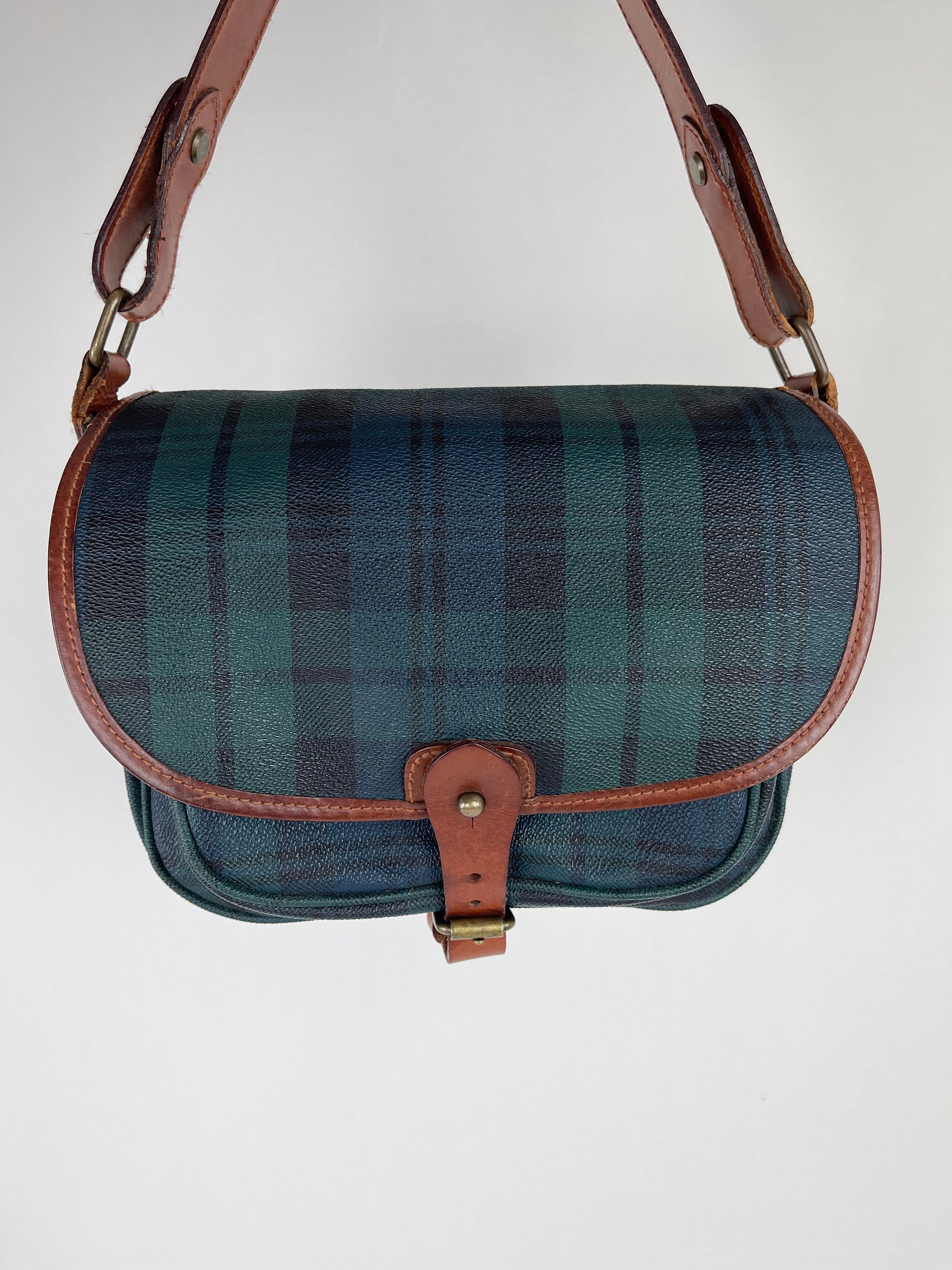 Vintage 80s Ralph Lauren Messenger Bag - Etsy India