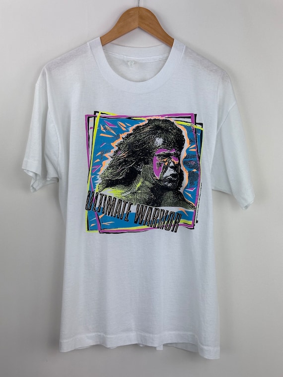 Vintage Ultimate Warrior WWF wrestler t-shirt