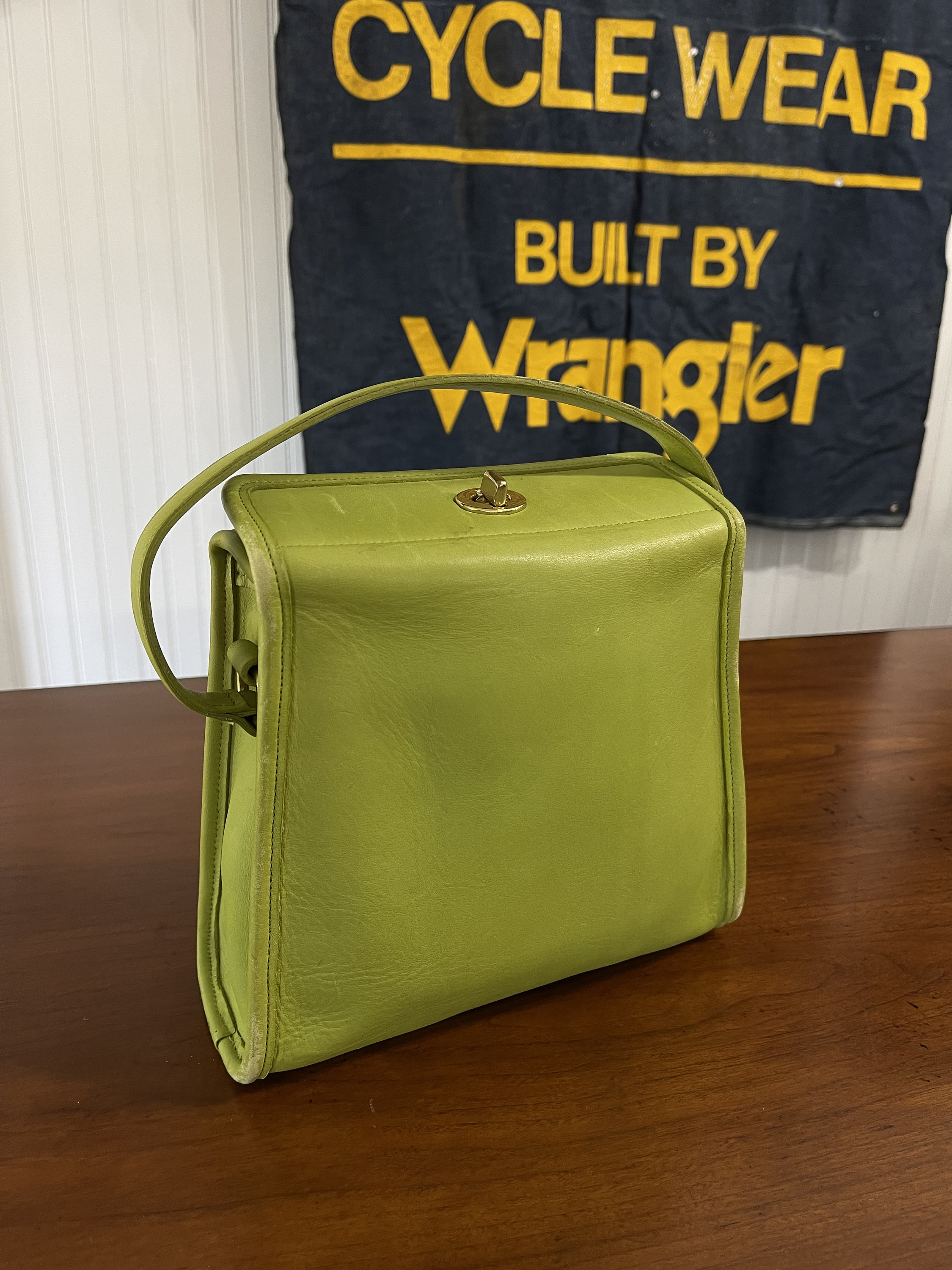 Coach Vintage Kiwi Geometric Bag