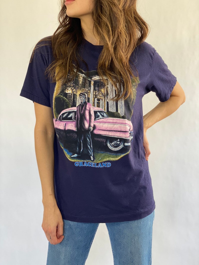 Vintage Elvis Graceland T Shirt